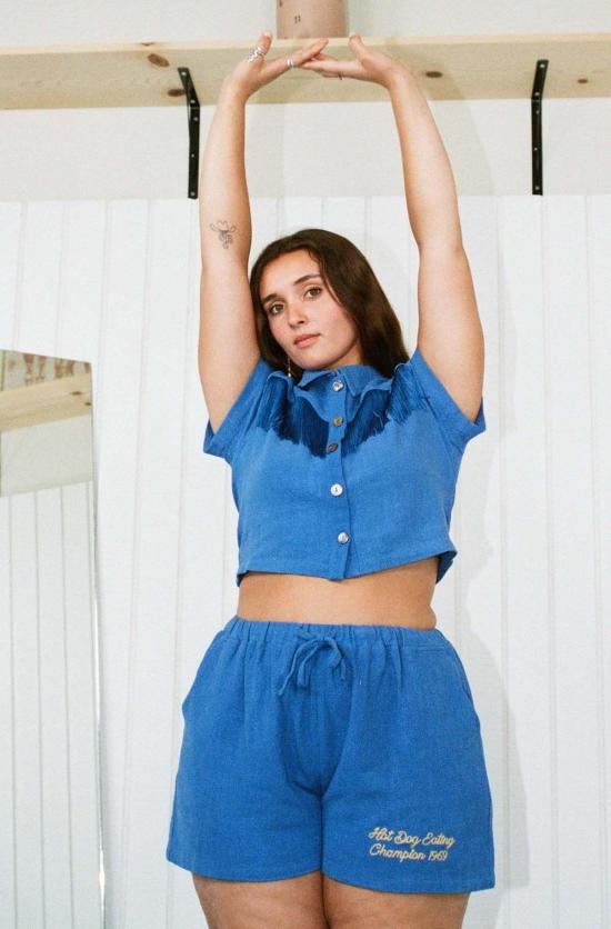  Fashion Brand Company 숏팬츠 패션 브랜드 회사 핫도그 먹기 챔피언 반바지 - OTHER BRANDS