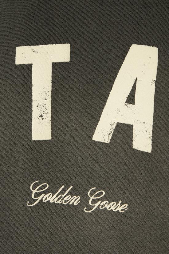 26SS 골든구스 후드 티셔츠 GWP02699P002513 60666 CHARCOAL - GOLDEN GOOSE