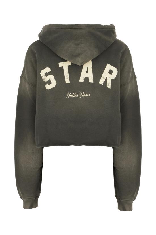 26SS 골든구스 후드 티셔츠 GWP02699P002513 60666 CHARCOAL - GOLDEN GOOSE