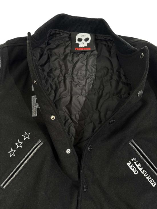  플레셔스 봄버 자켓 플레저스 제로 바시티 재킷 - PLEASURES