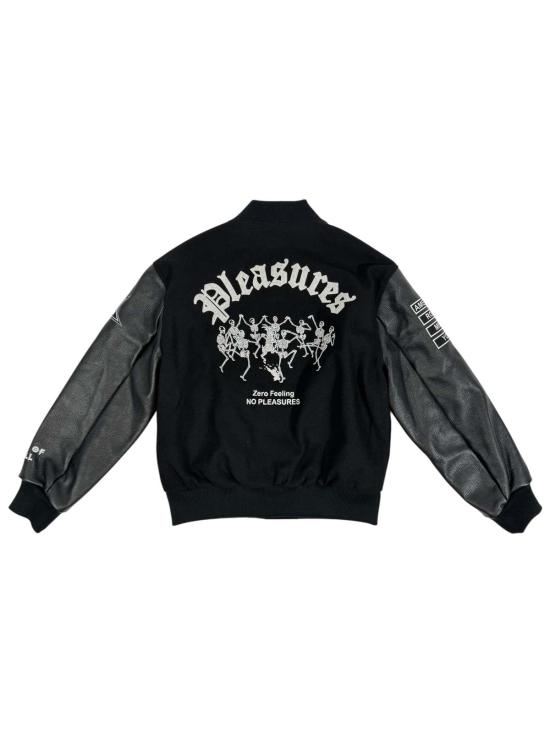  플레셔스 봄버 자켓 플레저스 제로 바시티 재킷 - PLEASURES