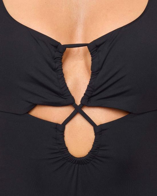  엘스페이스 원피스 수영복 LSpace Bondi  블랙 - L SPACE