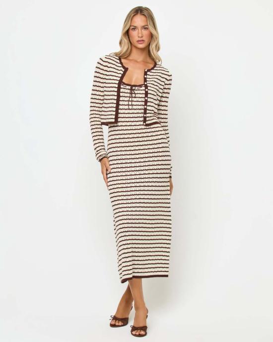  엘스페이스 가디건 LSpace 로잘리 카디건 카페 크림 - L SPACE