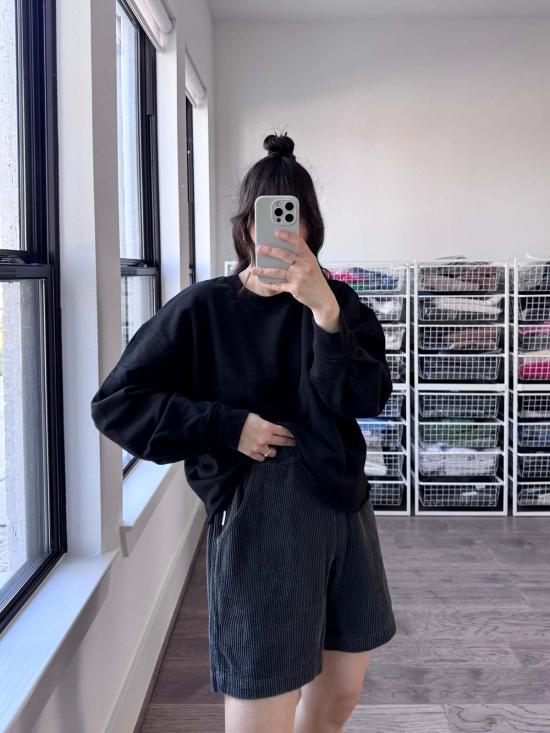  르 본 숍 숏팬츠 르봉숍 소프트 코듀로이 시티 쇼츠