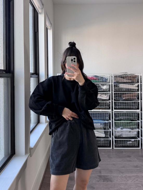  르 본 숍 숏팬츠 르봉숍 소프트 코듀로이 시티 쇼츠 - Le Bon Shoppe