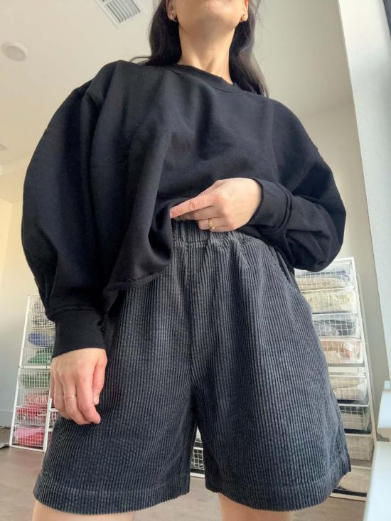  르 본 숍 숏팬츠 르봉숍 소프트 코듀로이 시티 쇼츠 - Le Bon Shoppe