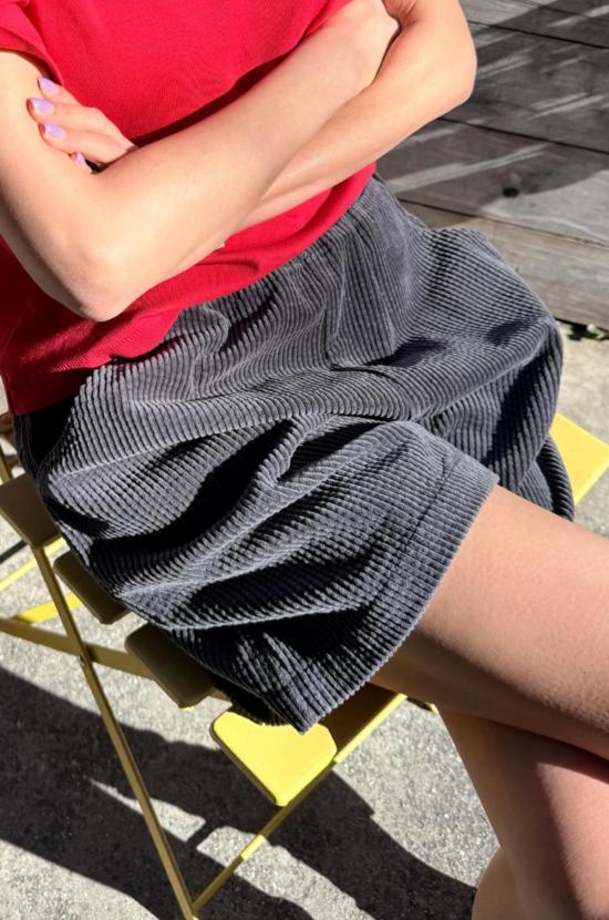  르 본 숍 숏팬츠 르봉숍 소프트 코듀로이 시티 쇼츠 - Le Bon Shoppe