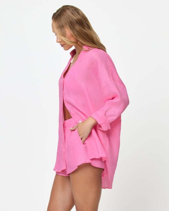  엘스페이스 숏팬츠 LSpace Rio 쇼츠 핫핑크 - L SPACE