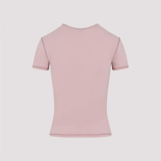  디젤 반팔 티셔츠 언큐티스 티셔츠 L 사이즈, 모브색 - DIESEL