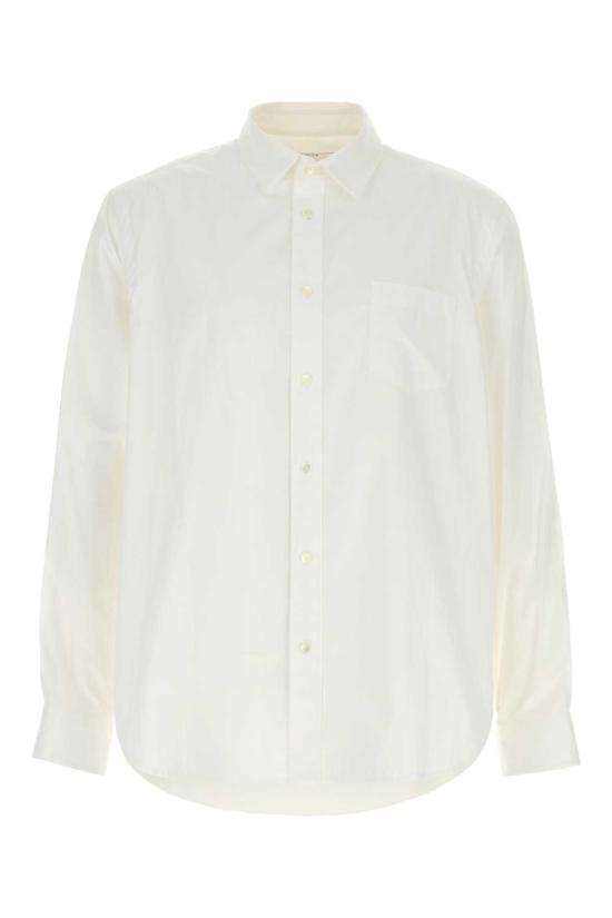 26SS 사카이 긴팔 셔츠 2603935M 151 White