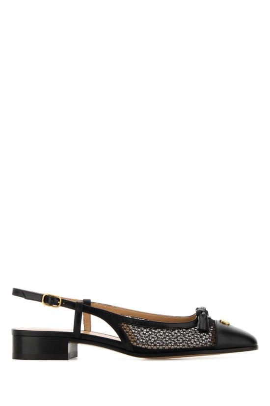 26SS 발렌티노 가라바니 플랫 슈즈 8W2S0MH0PDY 0NO Black