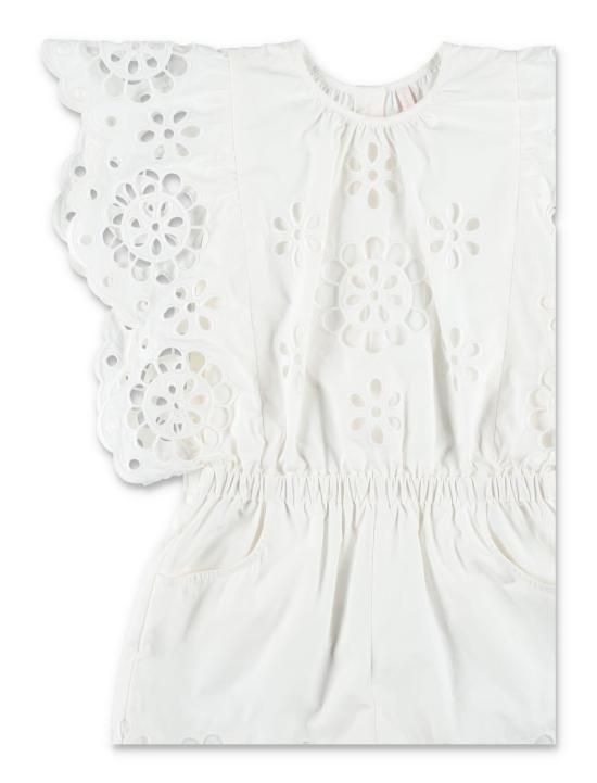 26SS [키즈] 짐머만 오버롤 5920YRS261 IVO IVORY - ZIMMERMANN