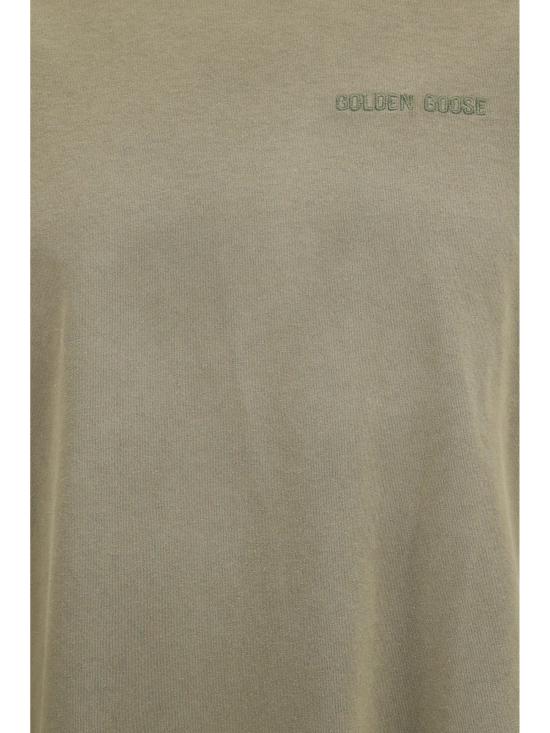 26SS 골든구스 반팔 티셔츠 GUP01873P002379 15878 GREEN - GOLDEN GOOSE