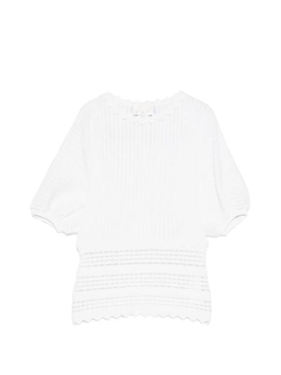 26SS 제니 반팔 티셔츠 80AAF482CMX61003 White