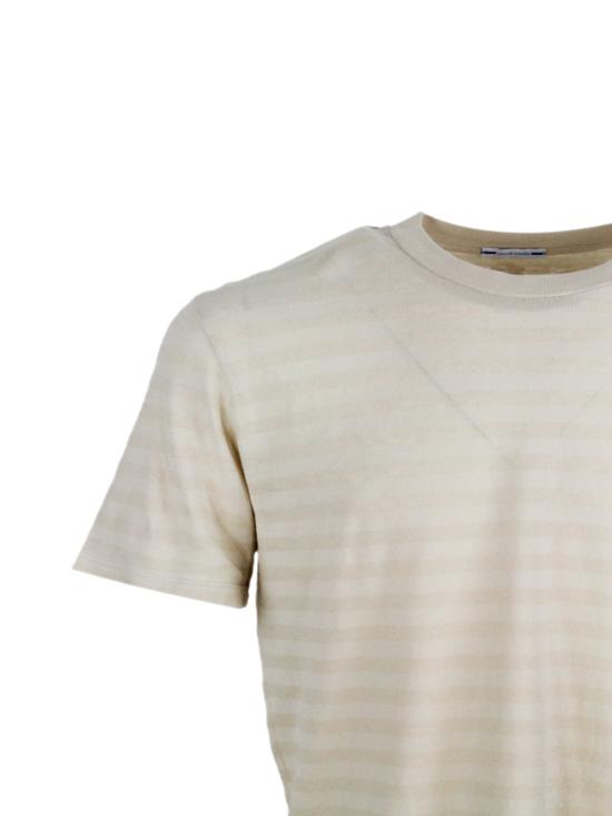 26SS 야콥코헨 반팔 티셔츠 JUM40002032 D29 Beige - JACOB COHËN