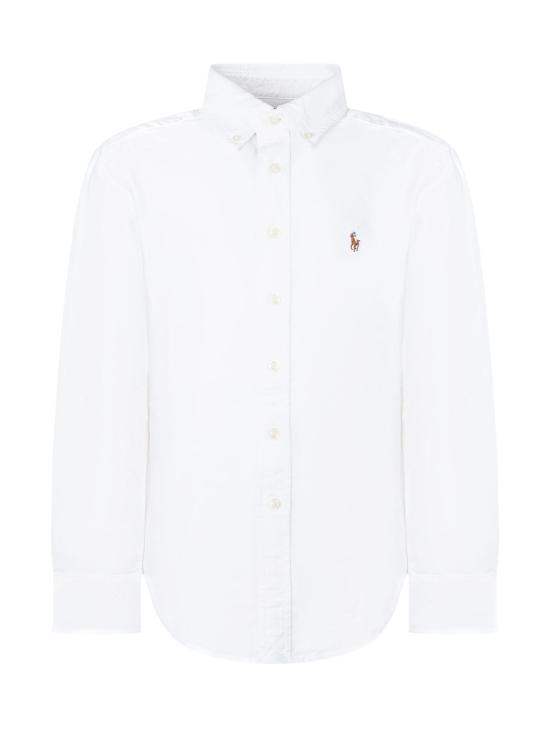 26SS [키즈] 폴로 랄프로렌 셔츠 323677133 001 WHITE
