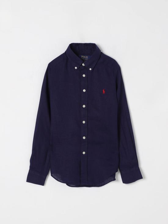 26SS [키즈] 폴로 랄프로렌 셔츠 323967600 004 NEWPORT NAVY