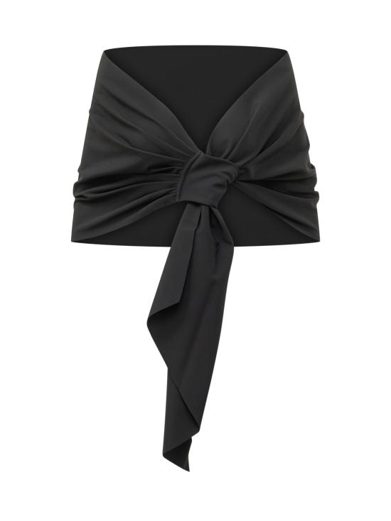 26SS 키아라보니 머플러/스카프 STOEVAB 37 BLACK