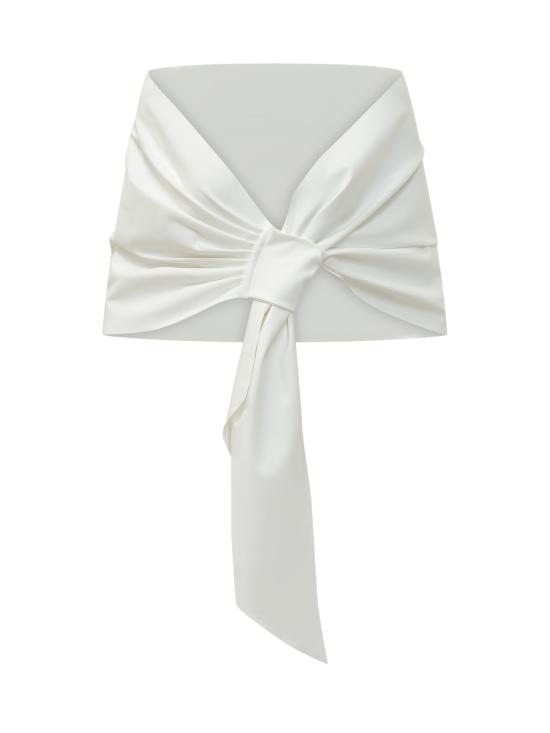 26SS 키아라보니 머플러/스카프 STOEVAB 070 WHITE