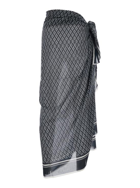 26SS 톰포드 스트레이트 팬츠 SPA001C0033WND White black - TOMFORD