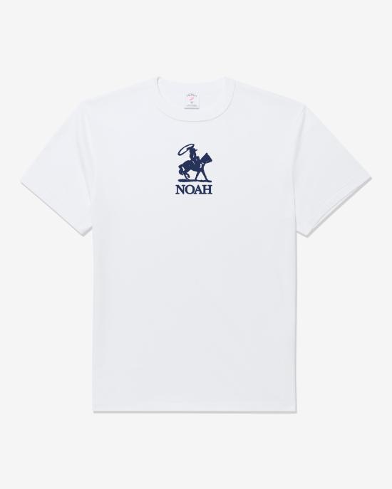 25FW 노아 반팔 티셔츠 NOAU252MRTS197WH WHITE DOM