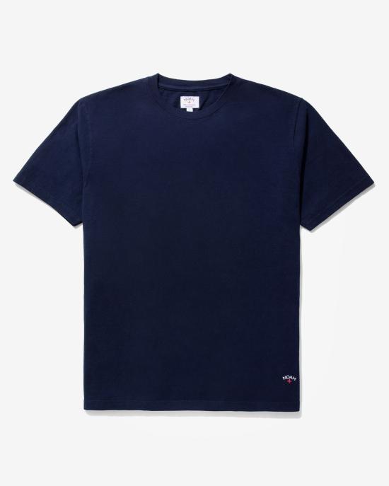  노아 반팔 티셔츠 NOAU000ORTS006NV NAVY DOM