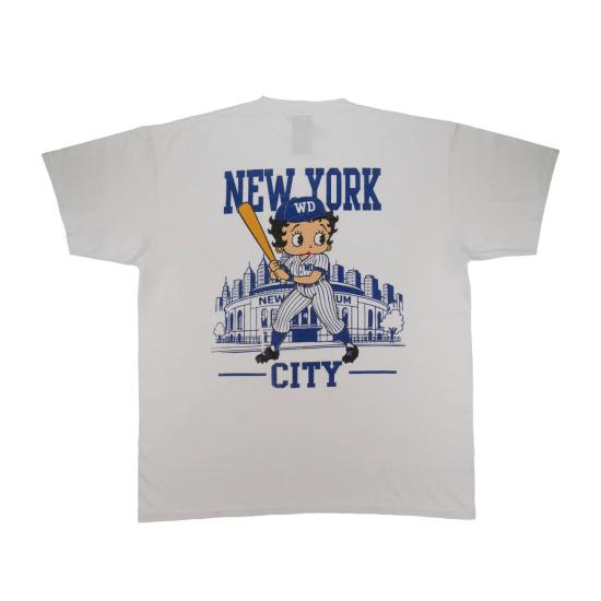 26SS 와일드 동키 반팔 티셔츠 BETTY BLUE TSHIRT WHITE DOM