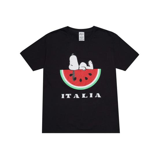 26SS 와일드 동키 반팔 티셔츠 ITALIA TSHIRT BLACK DOM