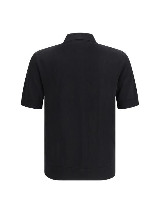 26SS 돌체앤가바나 폴로 티셔츠 GXZ02ZJBCIU N0000 BLACK - DOLCE & GABBANA