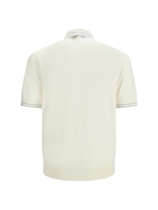 26SS 돌체앤가바나 폴로 티셔츠 GXZ02TJBSOI W0001 CREAM - DOLCE & GABBANA