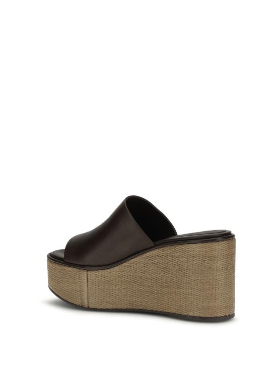 26SS 브루넬로 쿠치넬리 샌들 MZSLG3213 C9122 BROWN - BRUNELLO CUCINELLI