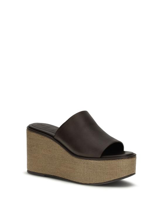 26SS 브루넬로 쿠치넬리 샌들 MZSLG3213 C9122 BROWN - BRUNELLO CUCINELLI