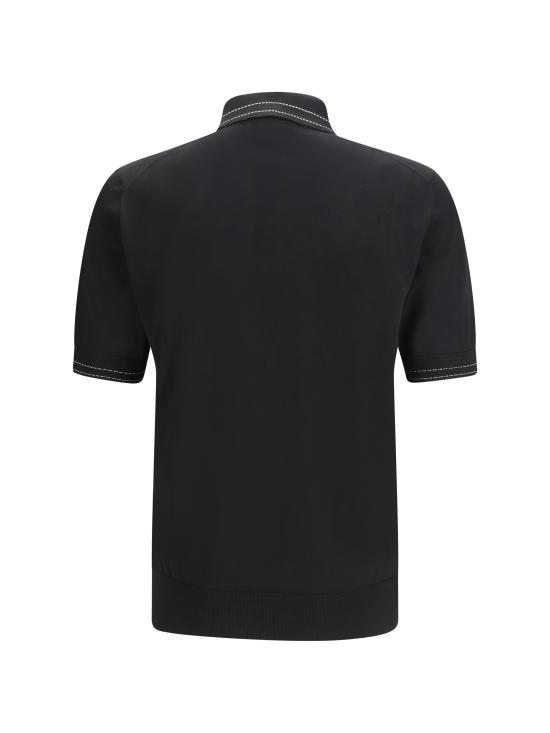 26SS 돌체앤가바나 폴로 티셔츠 GXZ02TJBSOI N0000 BLACK - DOLCE & GABBANA