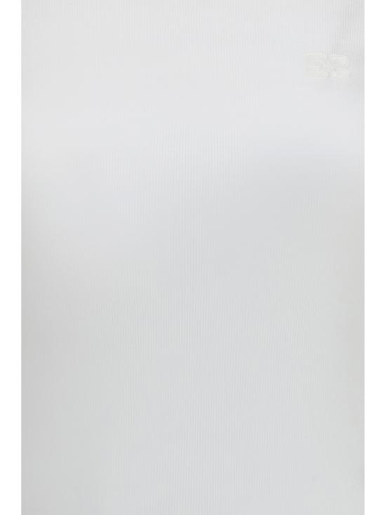 26SS 가니 소프트 코튼 립 반팔 티셔츠 A1050182 151 WHITE - GANNI