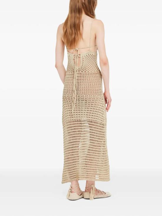 26SS 알라누이 롱 원피스 LWHI045R26KNI0010F0F White - ALANUI