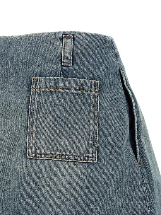 26SS 로에베 롱 스커트 S359Y1EX286395 Light Blue - LOEWE