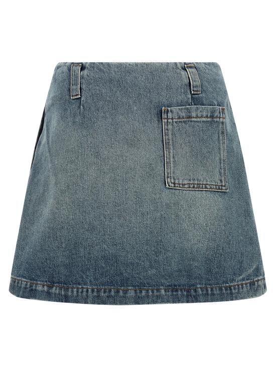 26SS 로에베 롱 스커트 S359Y1EX286395 Light Blue - LOEWE