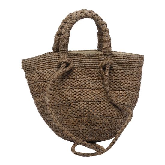 26SS 이벨리브 토트백 ARONA DARK TEA Brown - IBELIV