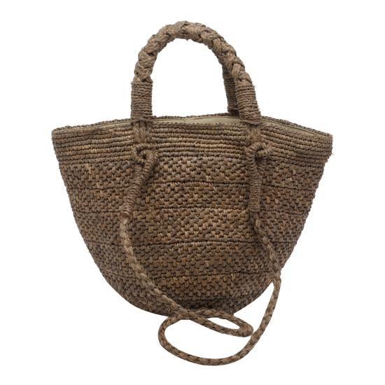 26SS 이벨리브 토트백 ARONA DARK TEA Brown