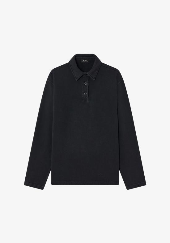 26SS 아페쎄 폴로 티셔츠 COHMC M37002 LZZ BLACK DOM