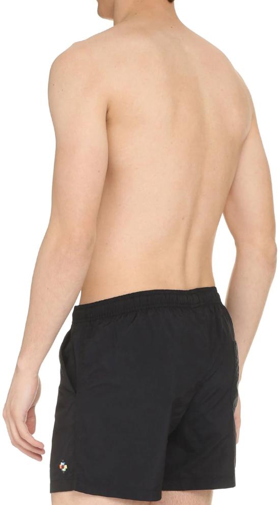  마르셀로 불론 숏팬츠 CMFA003S22FAB0011084 BLACK - MARCELO BURLON
