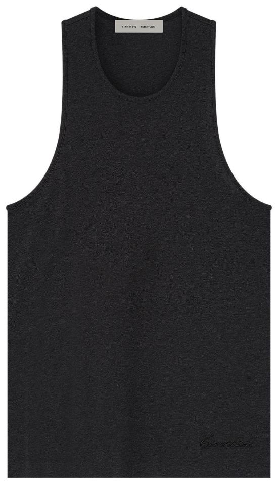 26SS 피어오브갓 민소매 티셔츠 125HO254231F VINTAGE BLACK DOM