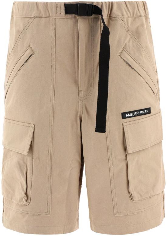  엠부시 숏팬츠 BMCB012S22FAB0016100 BEIGE - AMBUSH