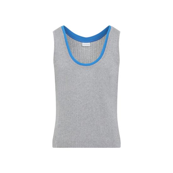 26SS 드리스 반 노튼 탑 2610211223136 813 GREY MELANGE - DRIES VAN NOTEN