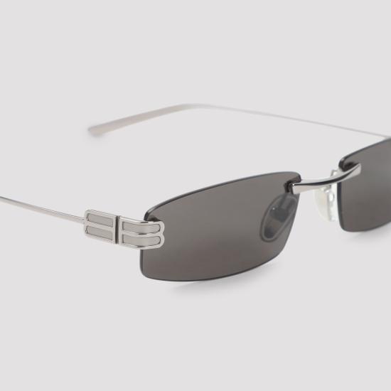 26SS 발렌시아가 선글라스 858888 T0005 8337 SILVER BLACK - BALENCIAGA