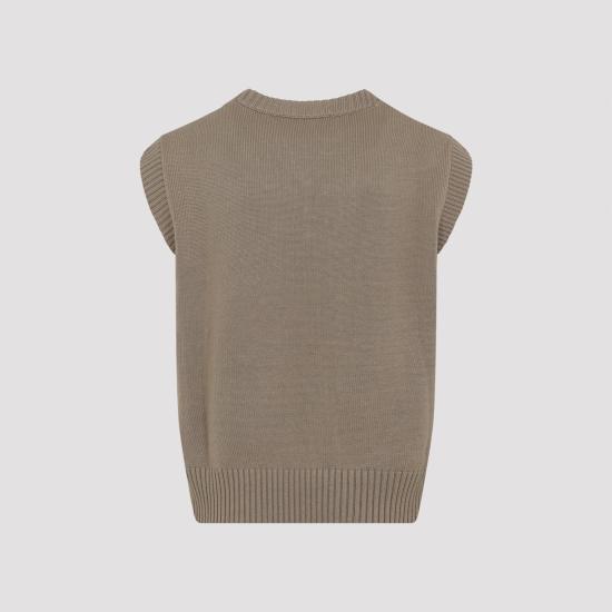 26SS 아미 스웨터 UKS860 KN0156 A117 BEIGE TAUPE ECRU - AMI