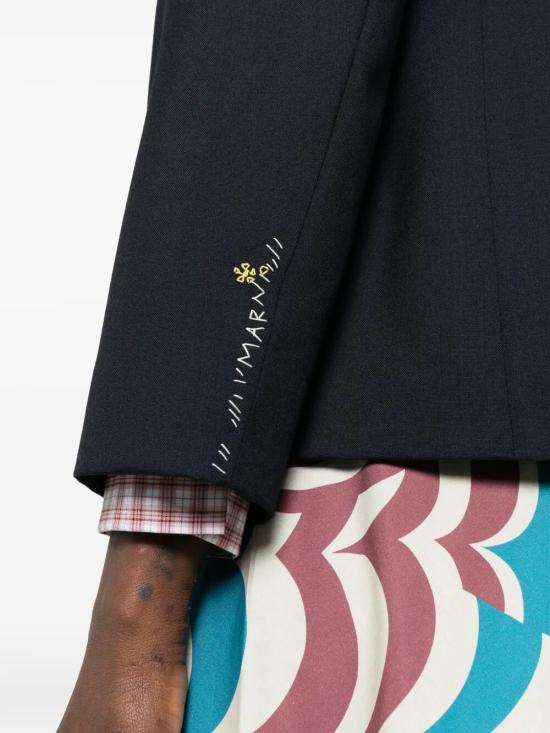 26SS 마르니 수트 자켓 GIMA0202S2UTW839 00B99 BLACK - MARNI