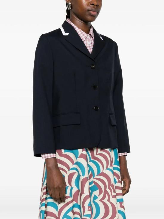 26SS 마르니 수트 자켓 GIMA0202S2UTW839 00B99 BLACK - MARNI