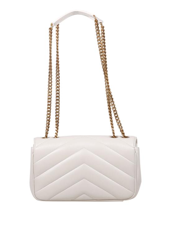 26SS 생로랑 루루 마틀라세 램스킨 스몰 숄더백 801437 AAEAX 9207 CREMA SOFT - SAINT LAURENT