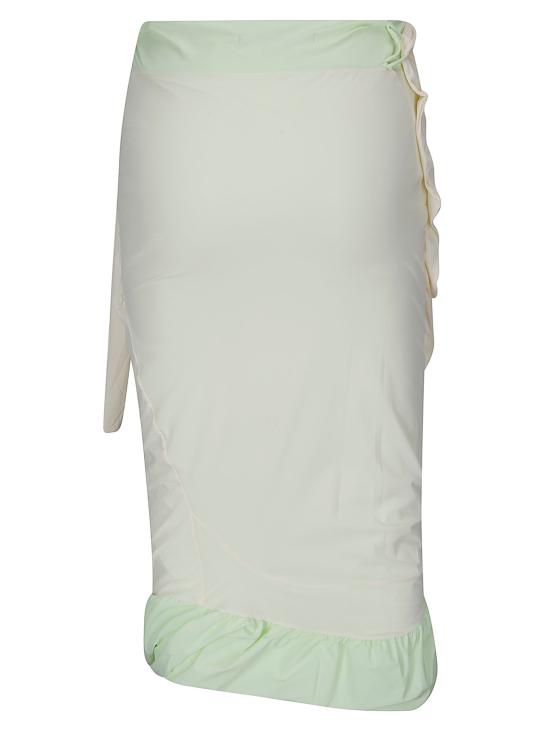 26SS 오토링거 미디 스커트 10330280302 BEIGRN Cream Mint - OTTOLINGER